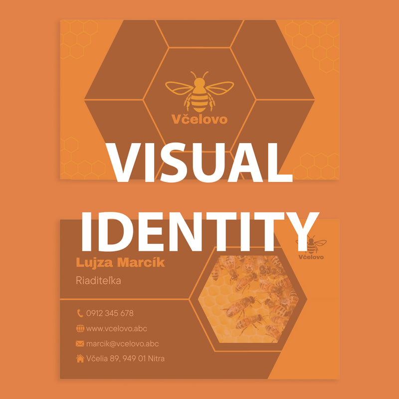 logo vizitka business card visual identity branding brand color